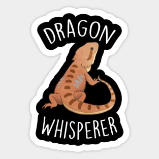 Bearded Dragon Whisperer Sticker